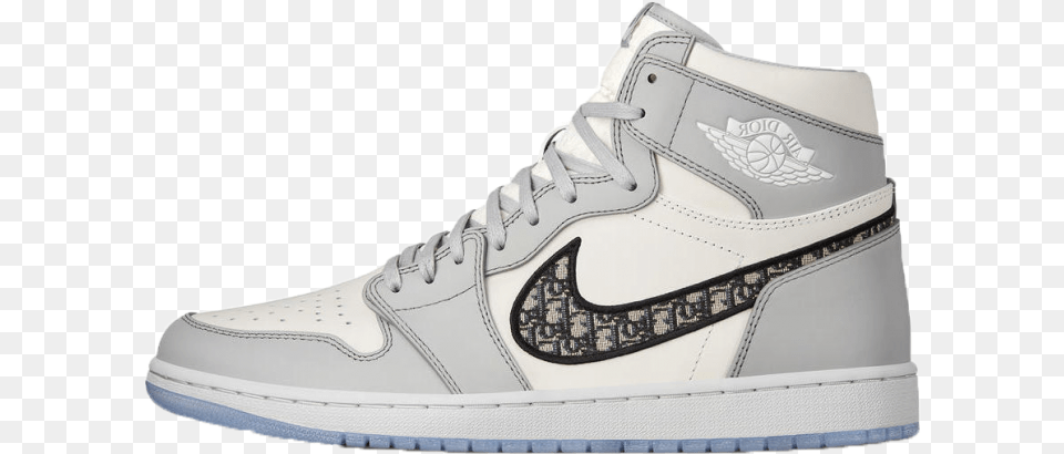 Dior X Nike Air Jordan, Clothing, Footwear, Shoe, Sneaker Png Image