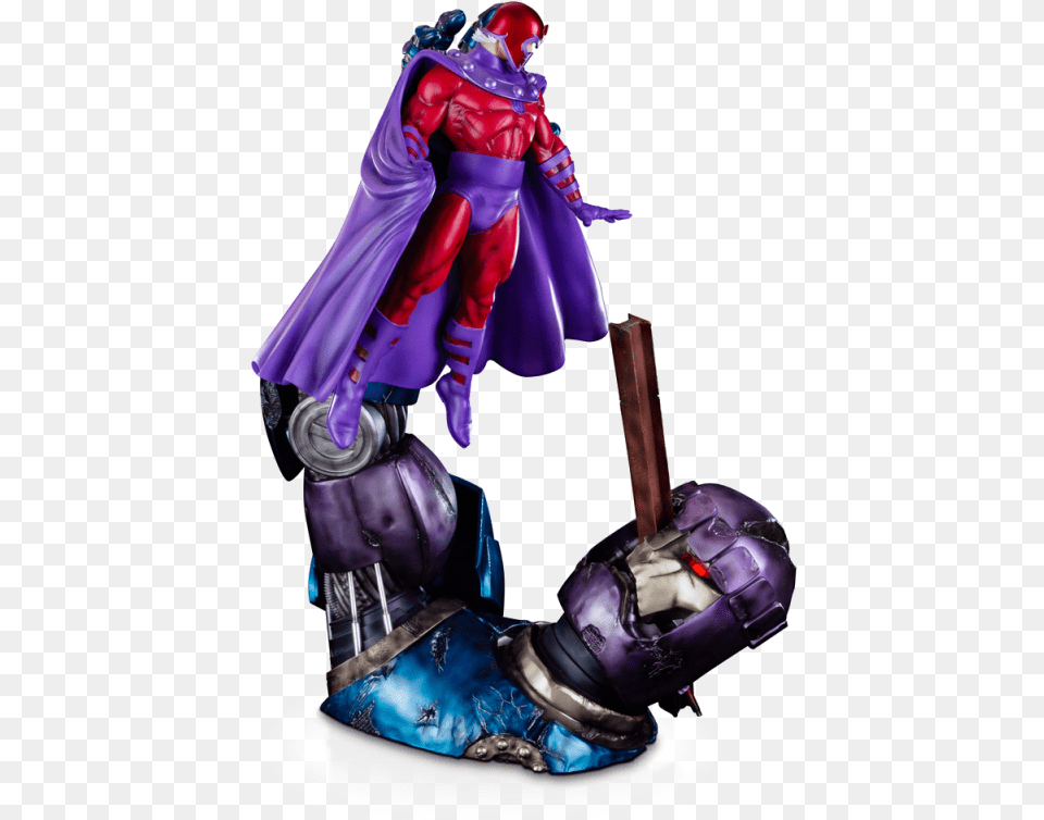 Diorama Magneto Iron Studios, Adult, Female, Person, Woman Png Image