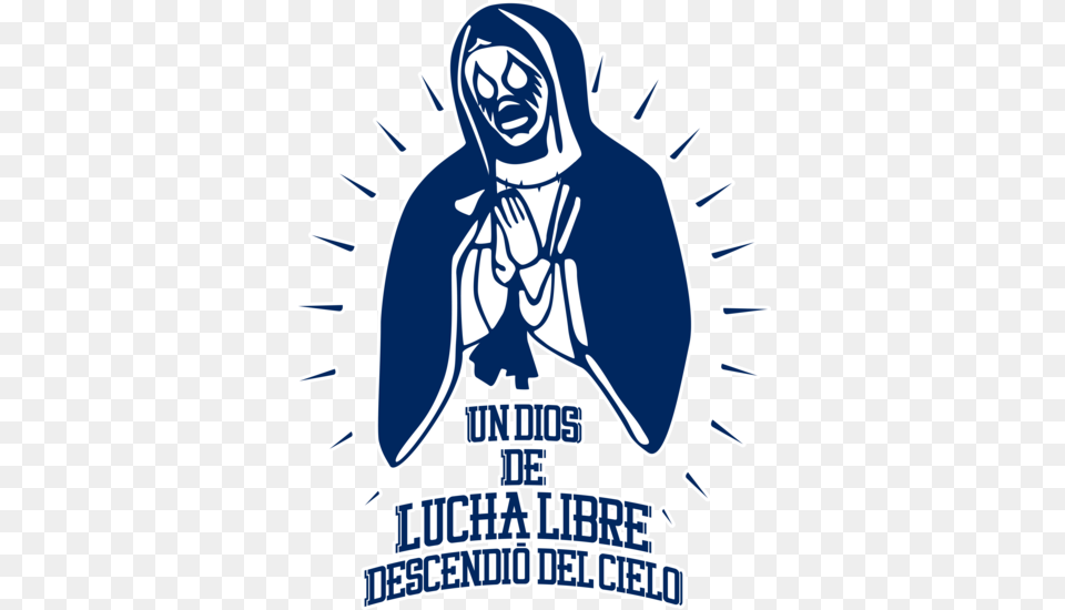 Dios De Lucha Libre Unisex Clothing, Advertisement, Poster, Person, Face Png