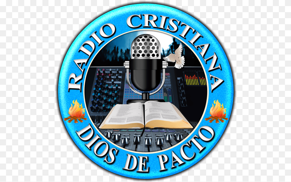 Dios De Pacto Free Internet Radio Tunein Microphone, Electrical Device, Book, Publication, Disk Png Image