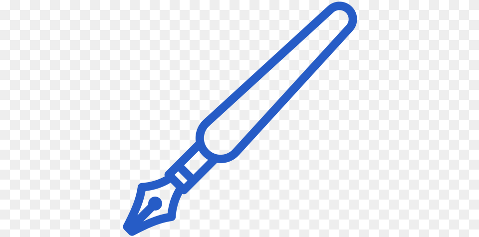 Dip Pen Stroke Icon Tie, Weapon, Cutlery, Sword Free Png