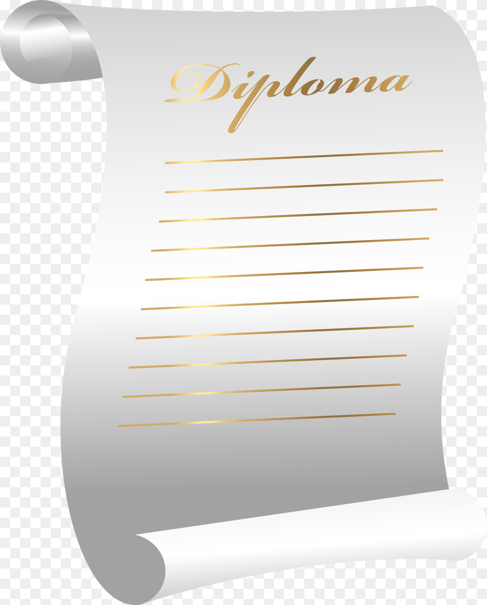 Diploma Clipart Download, Text, Document, Scroll, Mailbox Free Transparent Png