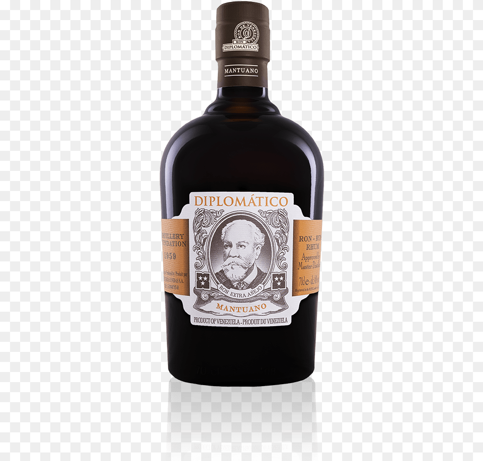 Diplomatico Mantuano Dark Rum Liquor Cocktail Diplomtico Diplomatico Rum, Alcohol, Beverage, Adult, Male Png