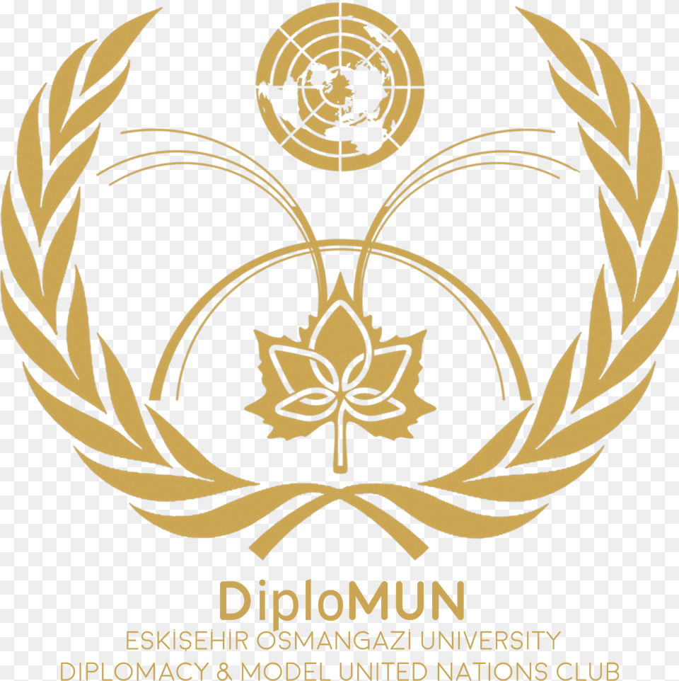 Diplomun Logo Diplomun Logo United Nations, Person, Symbol, Leaf, Plant Png Image