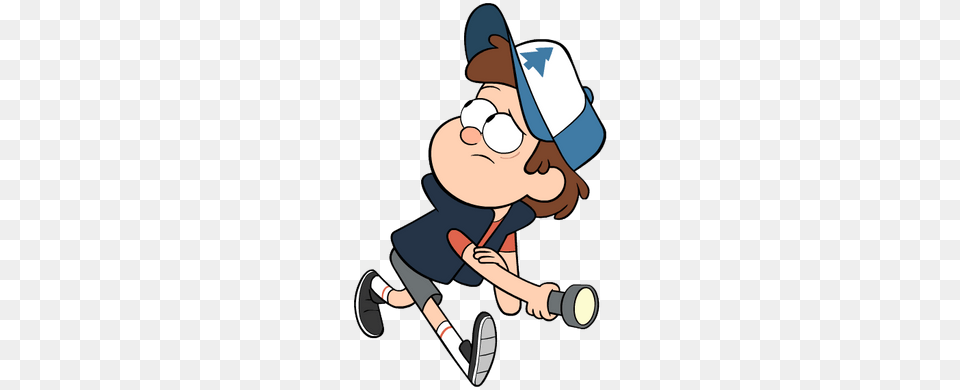 Dipper Pines Holding Flash Light Gravity Falls Dipper, Baby, Person, People, Face Png Image