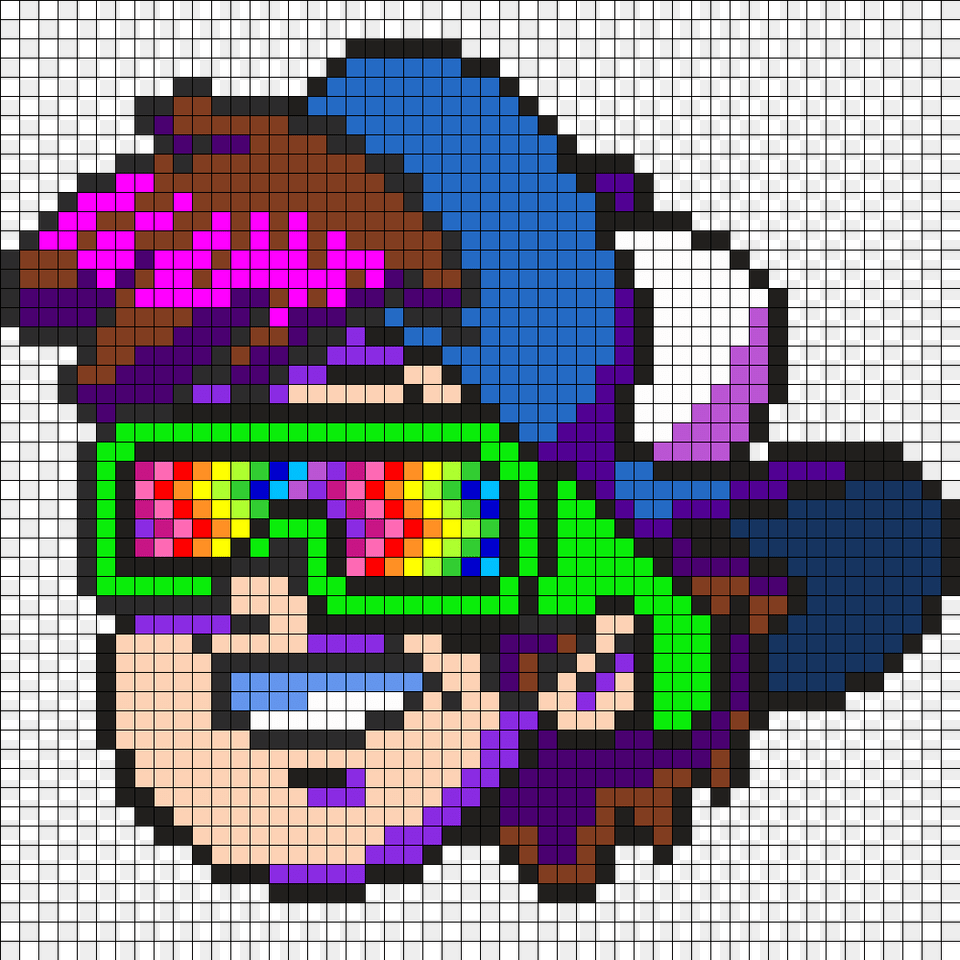 Dippy Fresh Gravity Falls Perler Bead Pattern Bead Gravity Falls Perler Bead Patterns, Art, Tile, Mosaic, Graphics Png Image