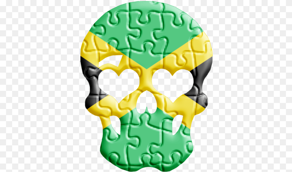 Dipuc Jamaica Keronamurray Skull, Game, Jigsaw Puzzle Free Png