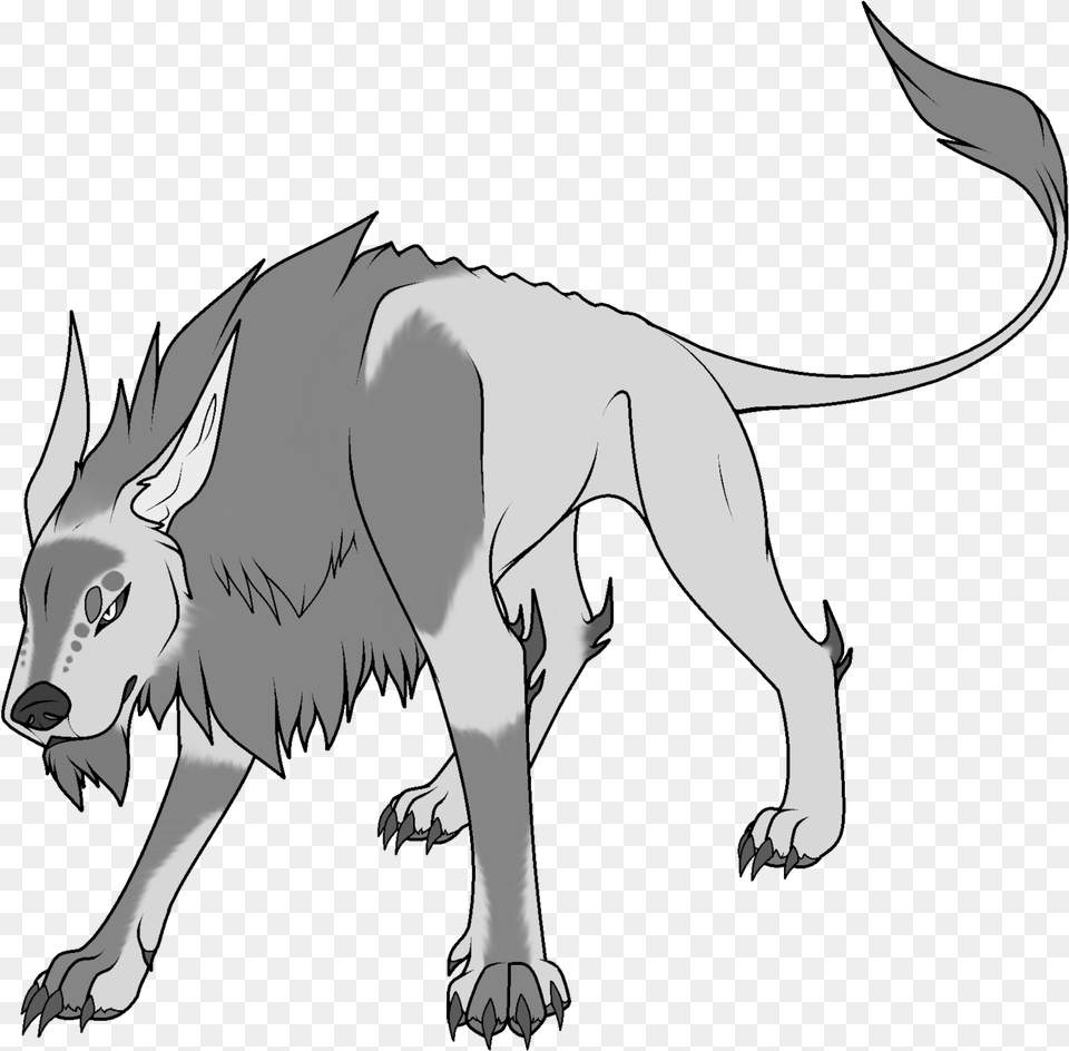 Dire Wolf 5e Clipart Dire Wolf Clipart, Adult, Female, Person, Woman Free Png Download