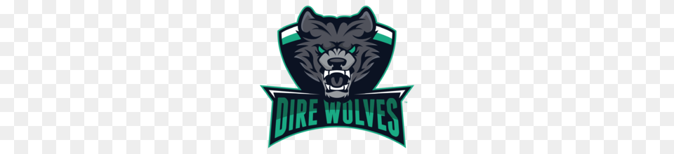 Dire Wolves, Logo, Symbol, Face, Head Free Png Download