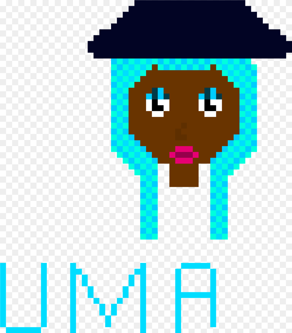 Direct Link Pixel Art Uma, Face, Head, Person Png Image