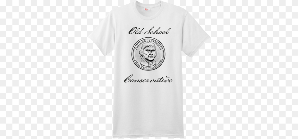 Direct To Garment Thomas Jefferson Old School Conservative Shawn Mendes Fan Shirt, Clothing, T-shirt, Person, Face Free Png