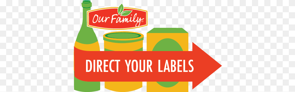 Direct Your Labels Our Family Labels, Bottle, Tape, Alcohol, Beer Free Png