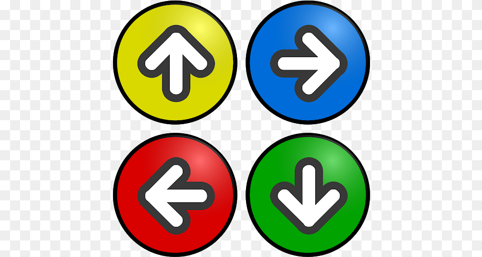 Direction Arrows Google Search In 2020 Arrow Direction Clipart, Sign, Symbol, Road Sign Free Png