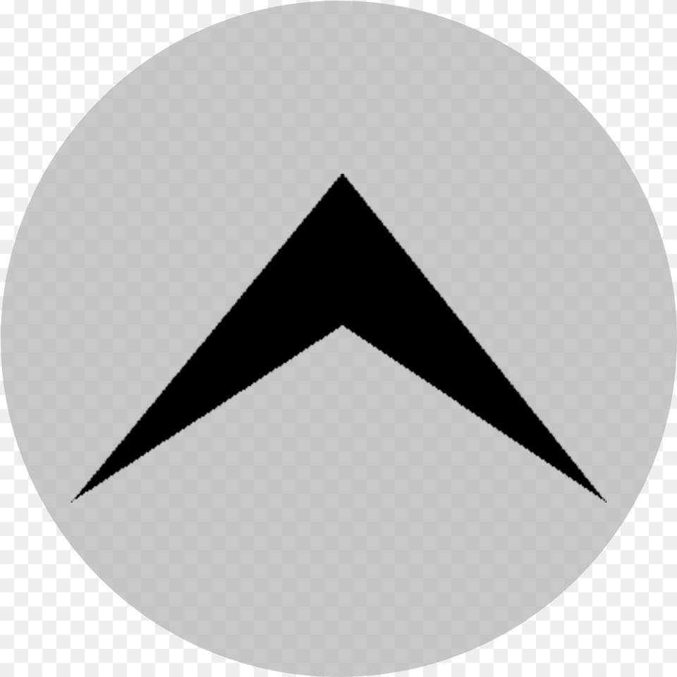 Direction Hud Final Crescent, Triangle, Symbol Png Image
