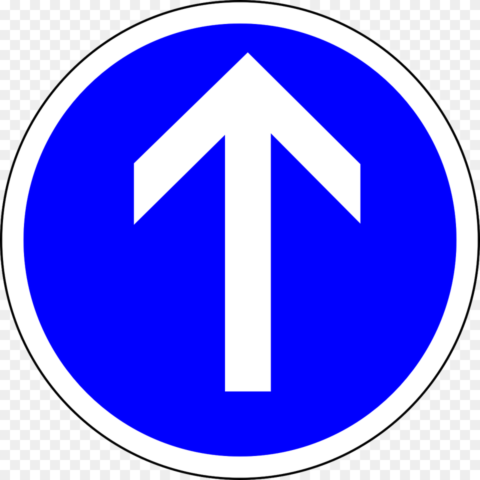 Direction Sign, Symbol, Road Sign, Disk Free Png Download