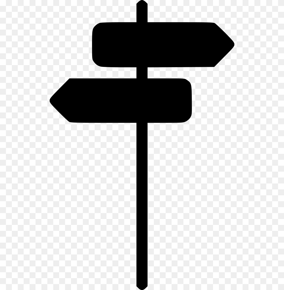 Direction Sign Arrow Back Next Street Traffic Icon Symbol, Cross, Road Sign Free Transparent Png