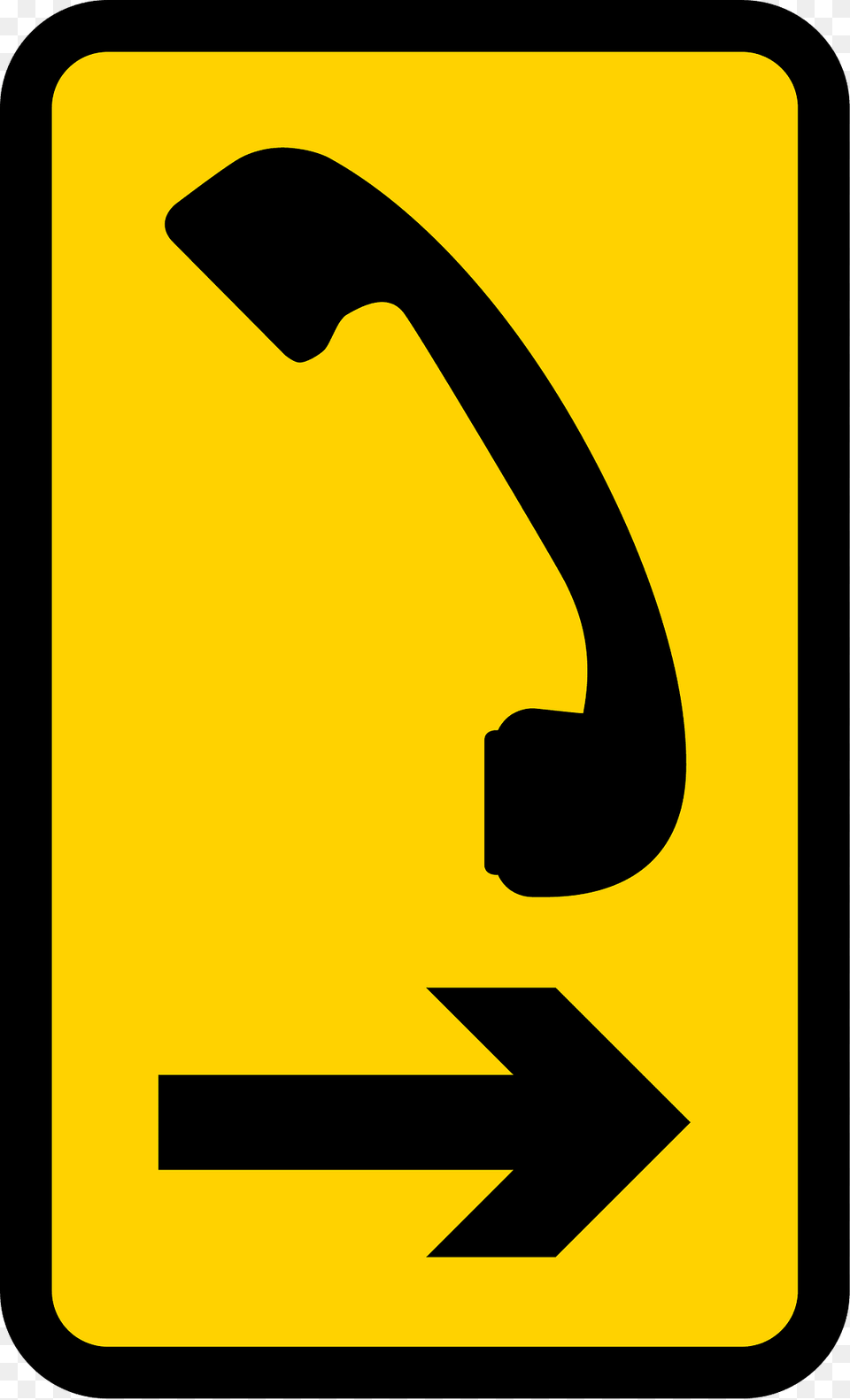 Direction To Telephone, Sign, Symbol, Road Sign, Smoke Pipe Free Transparent Png