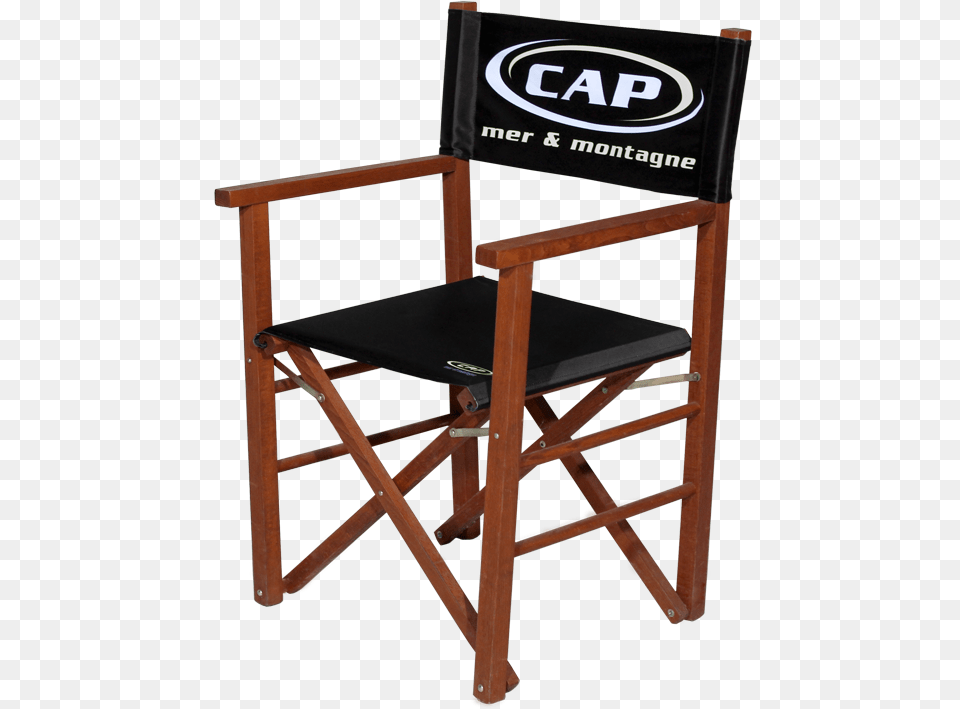 Director Seat Cap Profile Folding Chair, Furniture, Canvas Free Png Download