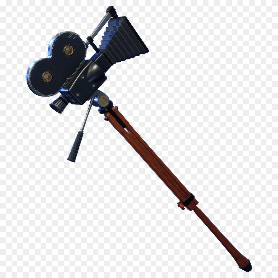 Directors Cut Harvesting Tool Pickaxes, Tripod, Firearm, Gun, Rifle Png Image