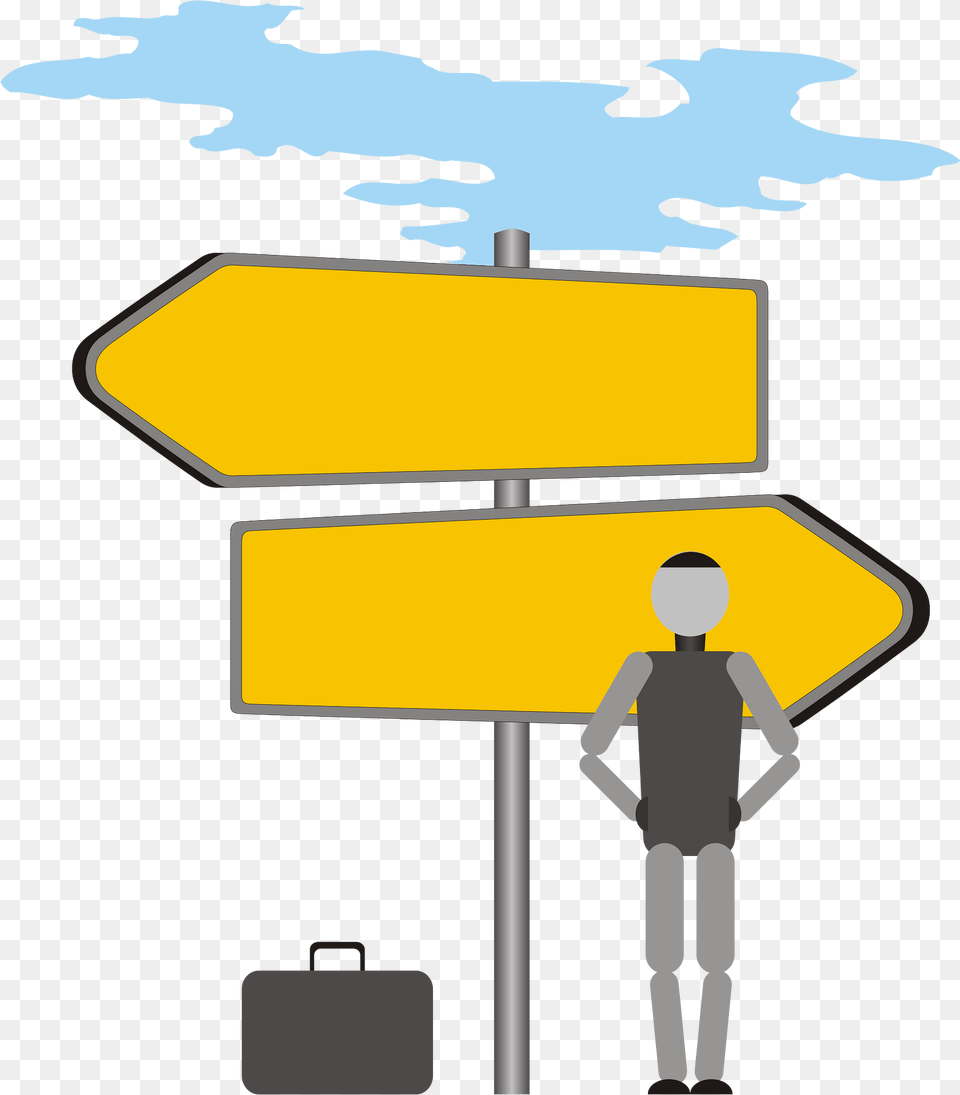 Directory Clipart, Sign, Symbol, Road Sign, Person Free Png Download