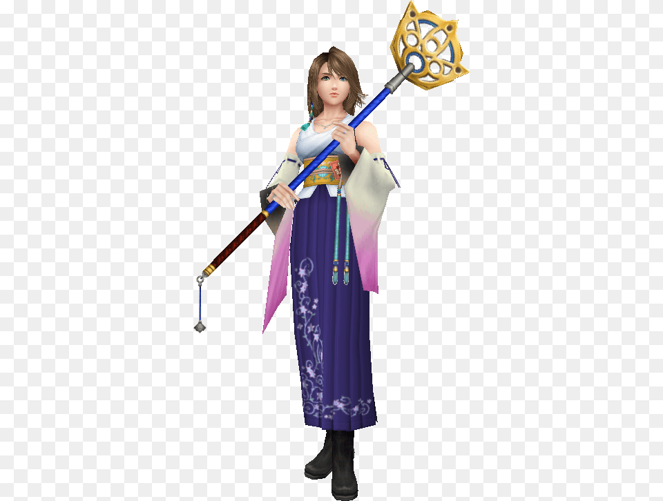 Directory Squidoofinal Fantasy Yuna Cosplay, Person, Clothing, Costume, Dress Free Png Download