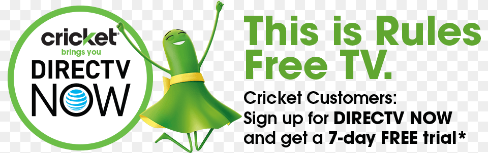 Directv Now Watch Live Tv Anywhere Cricket Rh Cricketwireless Cricket Wireless, Green, Cleaning, Person, Logo Png