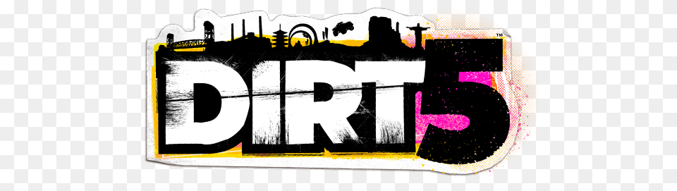 Dirt 5 U2013 The Official Game Site Dirt 5 Game Logo, Sticker, Art, Graphics Free Png Download
