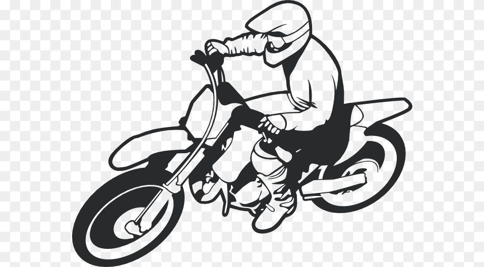 Dirt Bike Clipart, Vehicle, Transportation, Motorcycle, Baby Free Png Download