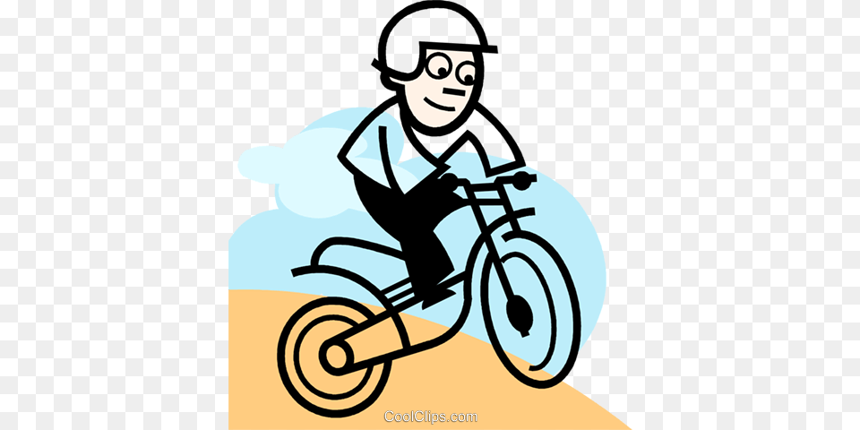 Dirt Bikes Royalty Vector Clip Art Illustration, Face, Person, Head, Vehicle Free Png