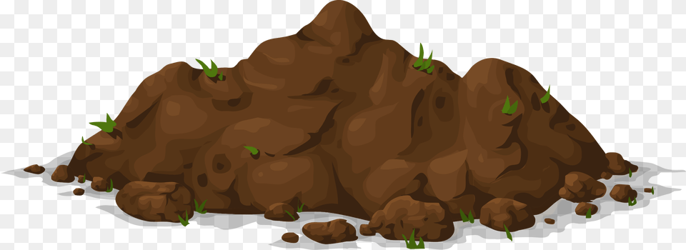 Dirt Clipart Background Clipart Dirt Pile, Mountain, Mountain Range, Nature, Outdoors Free Transparent Png