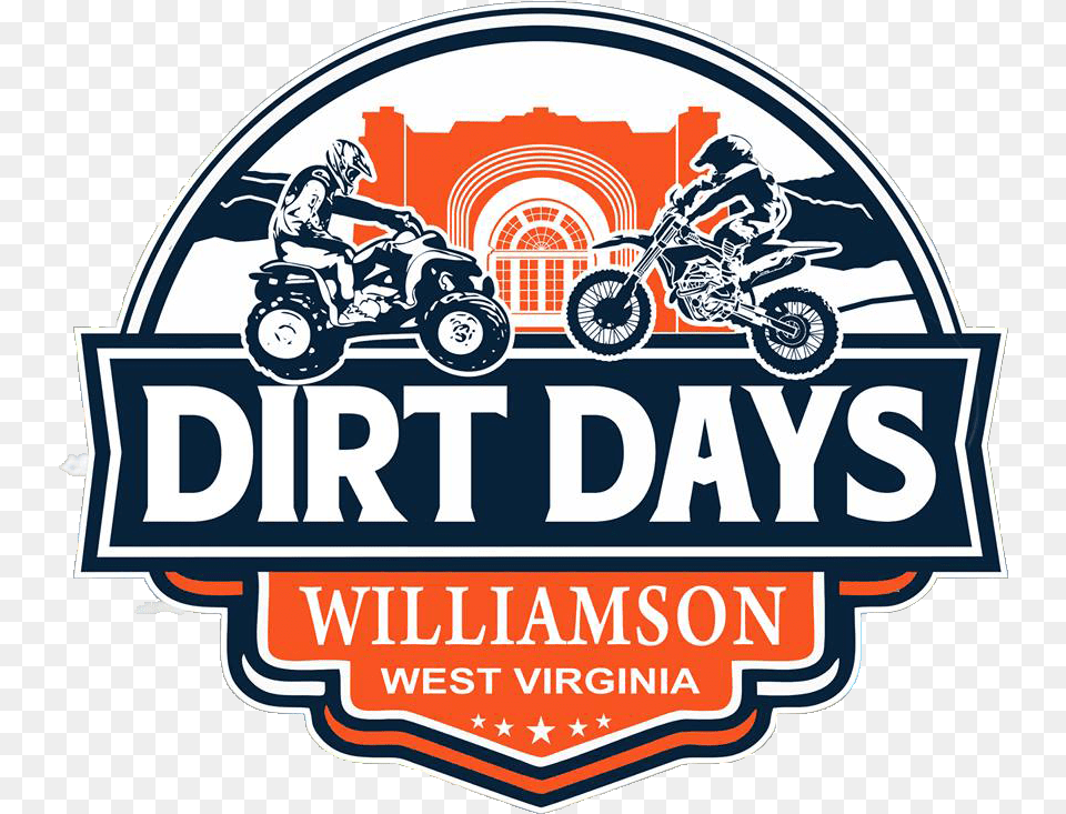 Dirt Days Festival Starts April 26th In Williamson Atv Club, Logo, Architecture, Factory, Building Free Png Download