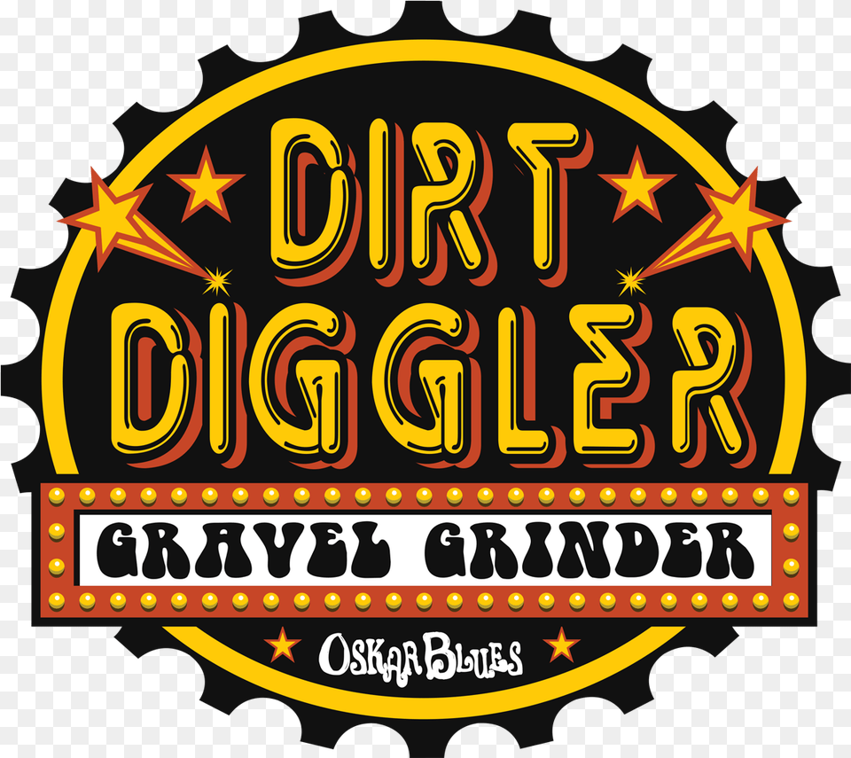 Dirt Diggler Logo Oskar Blues Brewery, Circus, Leisure Activities, Scoreboard Png