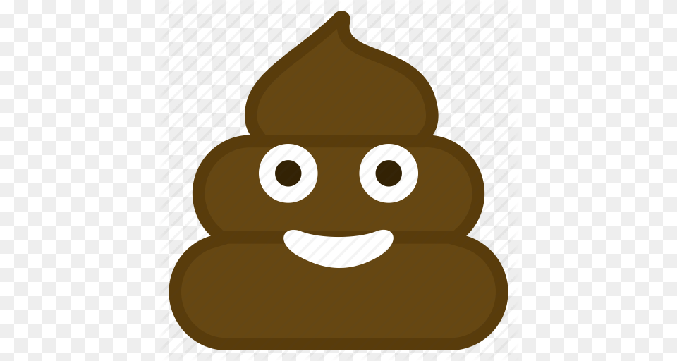 Dirt Emoticon Happy Poop Smile Icon, Food, Sweets, Cookie Free Png