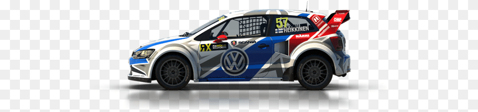 Dirt Rally Volkswagen Polo Rallycross Dirt Rally, Car, Vehicle, Transportation, Wheel Png