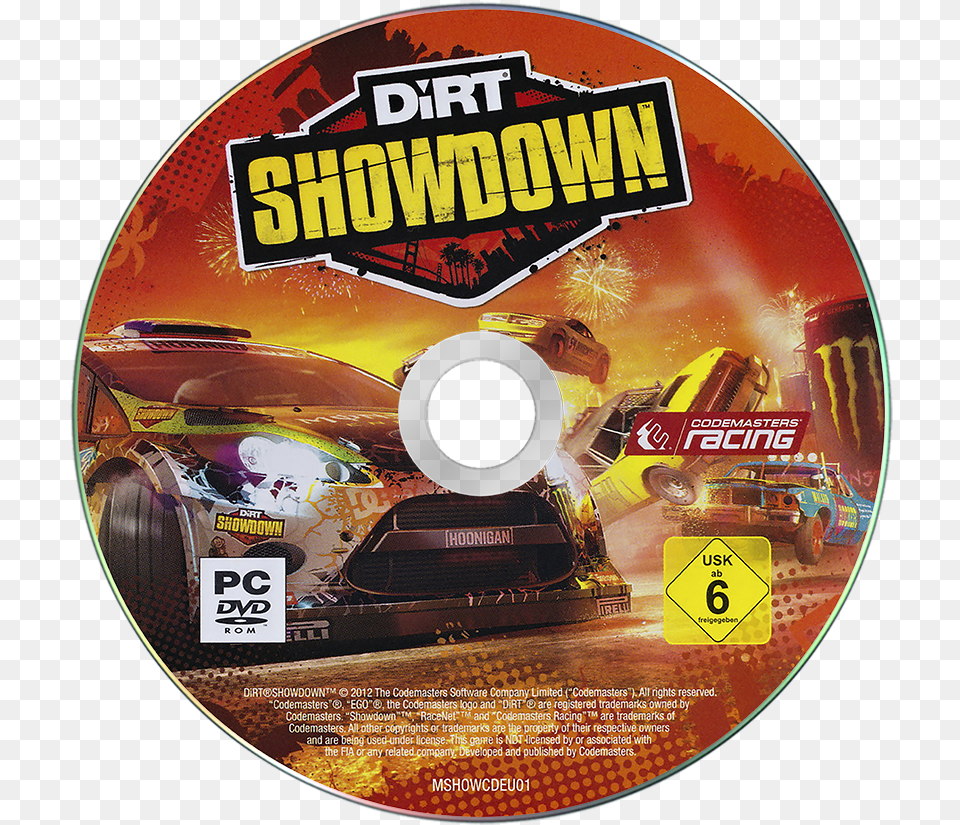Dirt Showdown Xbox, Disk, Dvd, Car, Transportation Free Png Download