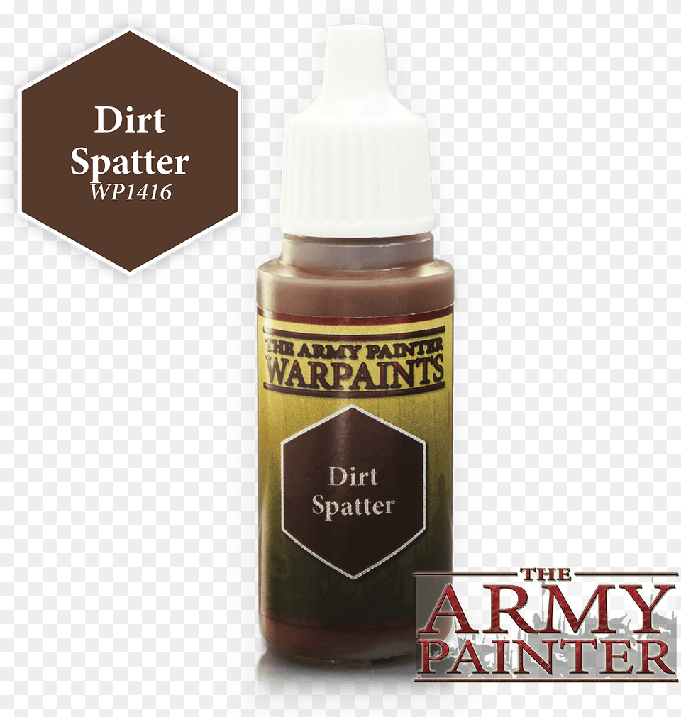 Dirt Splatter 18ml Army Painter Necromancer Cloak, Bottle, Alcohol, Beer, Beverage Free Transparent Png