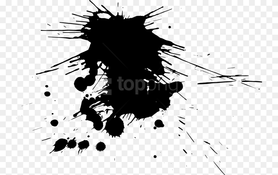 Dirt Splatter Image With Paint Splash With Triangle, Stain, Silhouette, Person Free Transparent Png