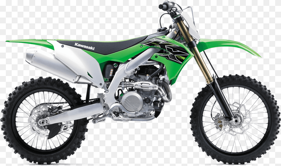 Dirtbike Svg Motor Bike Kawasaki 450 Kxf 2020, Wheel, Vehicle, Transportation, Spoke Png Image