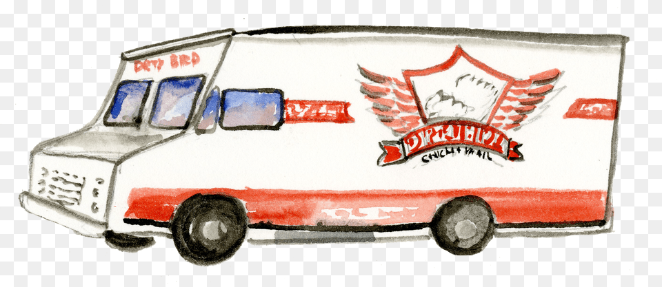 Dirty Bird Chicken And Waffles Food, Transportation, Van, Vehicle, Car Free Transparent Png
