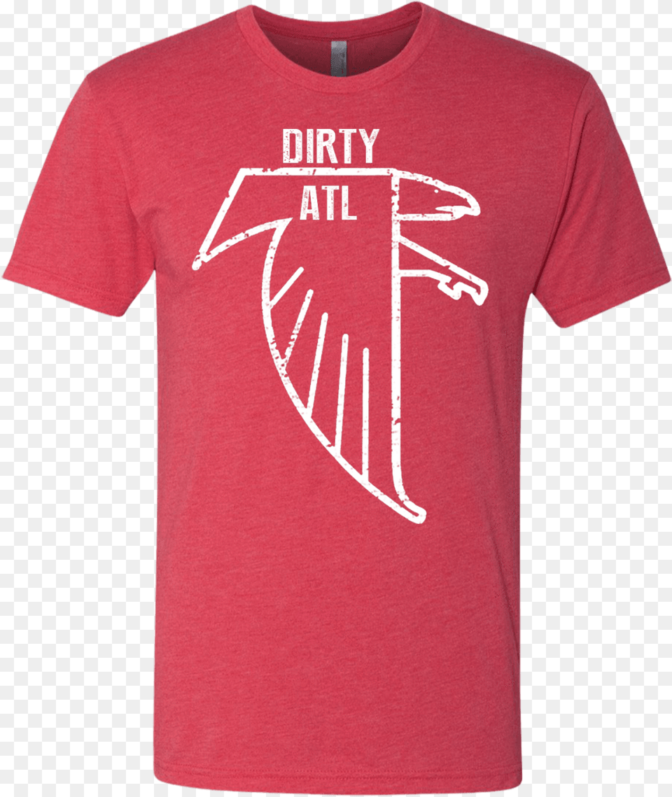Dirty Bird Mens Tri Atlanta Falcons Old Logo, Clothing, T-shirt, Shirt Free Png Download