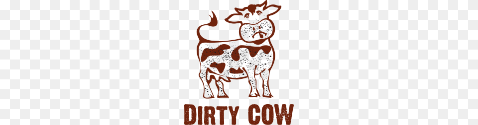 Dirty Cow Clip Art, Animal, Mammal, Bull, Livestock Free Png Download