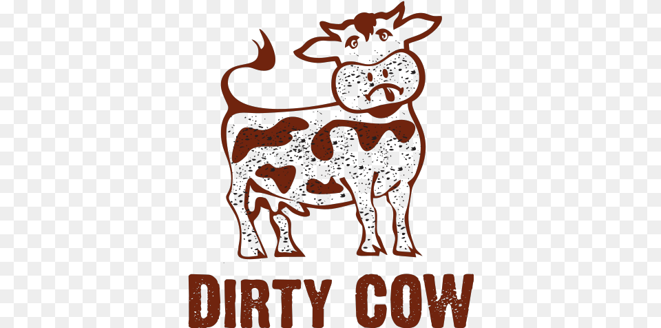 Dirty Cow Logo Dirty Cow Vulnerability, Animal, Cattle, Livestock, Mammal Free Transparent Png