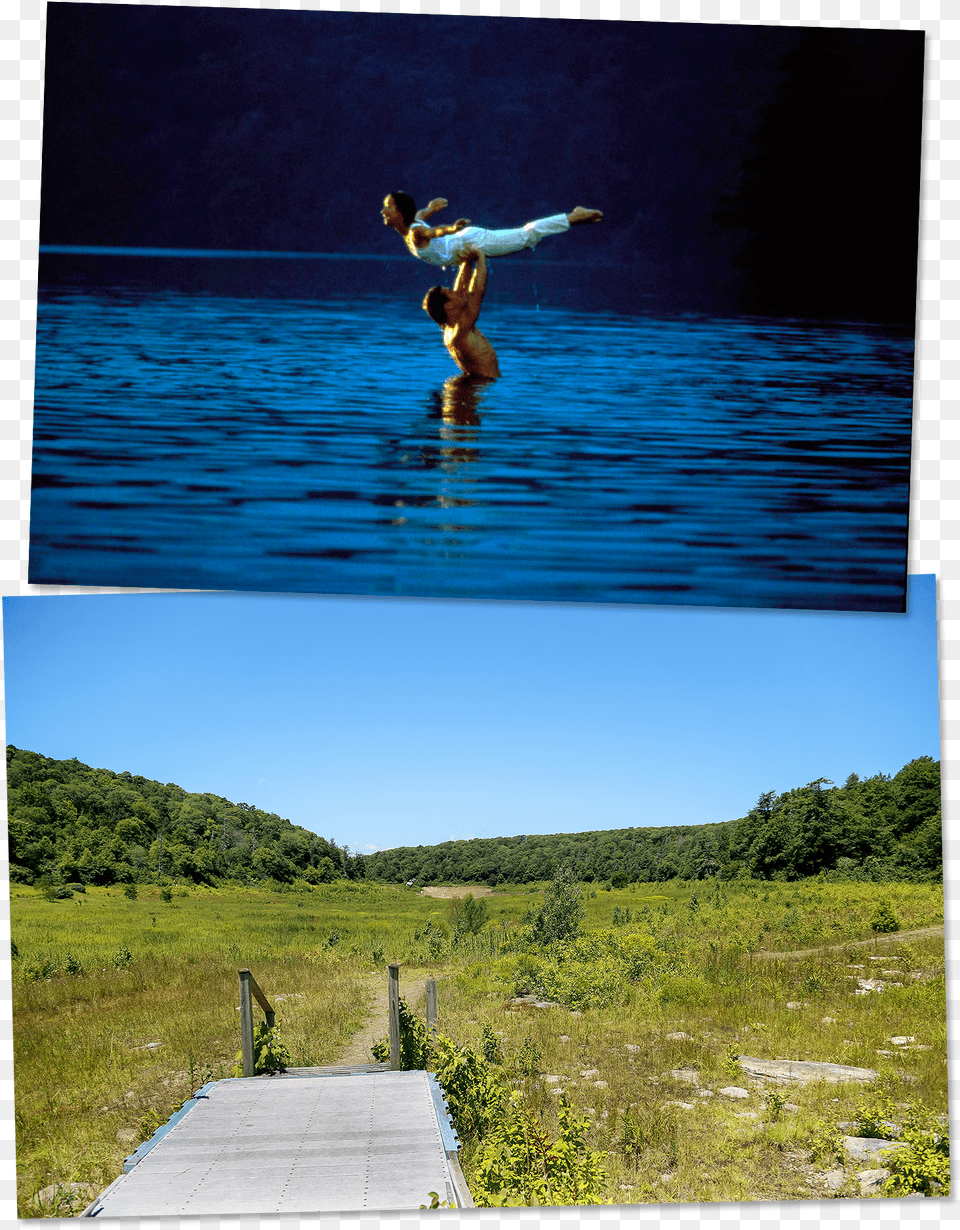 Dirty Dancing, Art, Collage, Water, Person Free Png Download
