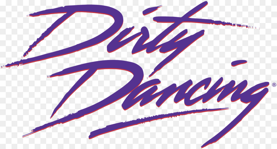 Dirty Dancing Netflix Dirty Dancing Logo, Handwriting, Text, Aircraft, Airplane Png Image