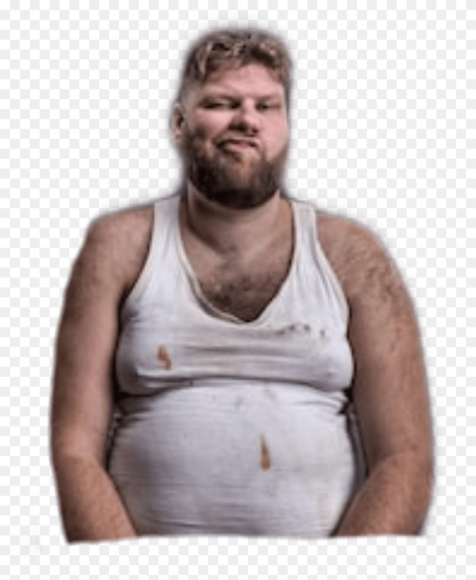 Dirty Dirtyboy Fat Overweight Chubby Guy Dude Dirty Fat Man, Face, Head, Person, Adult Free Png Download