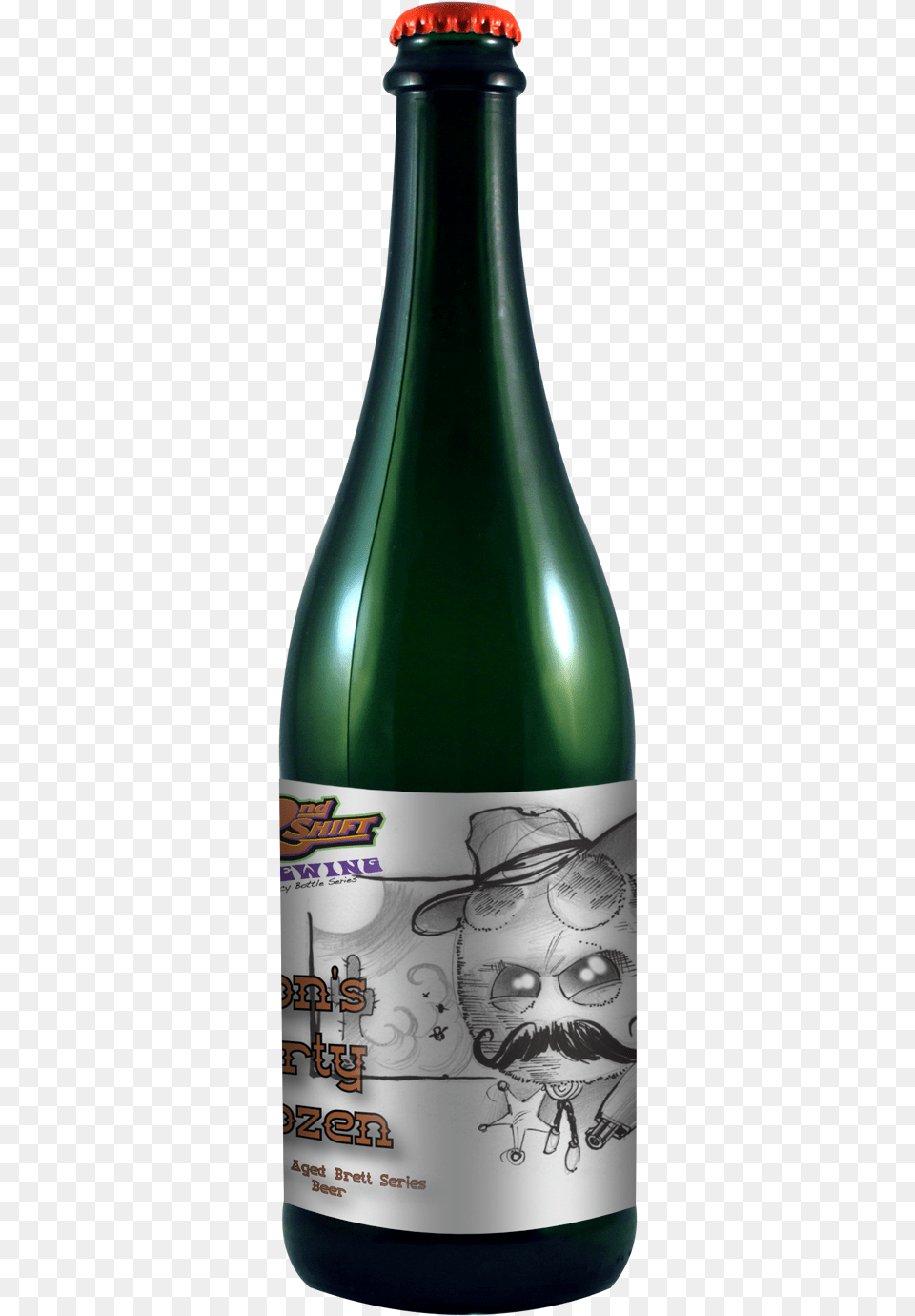 Dirty Dozen Liquid Spiritual Delight 2nd Shift Brewery, Alcohol, Beer, Beverage, Bottle Free Transparent Png