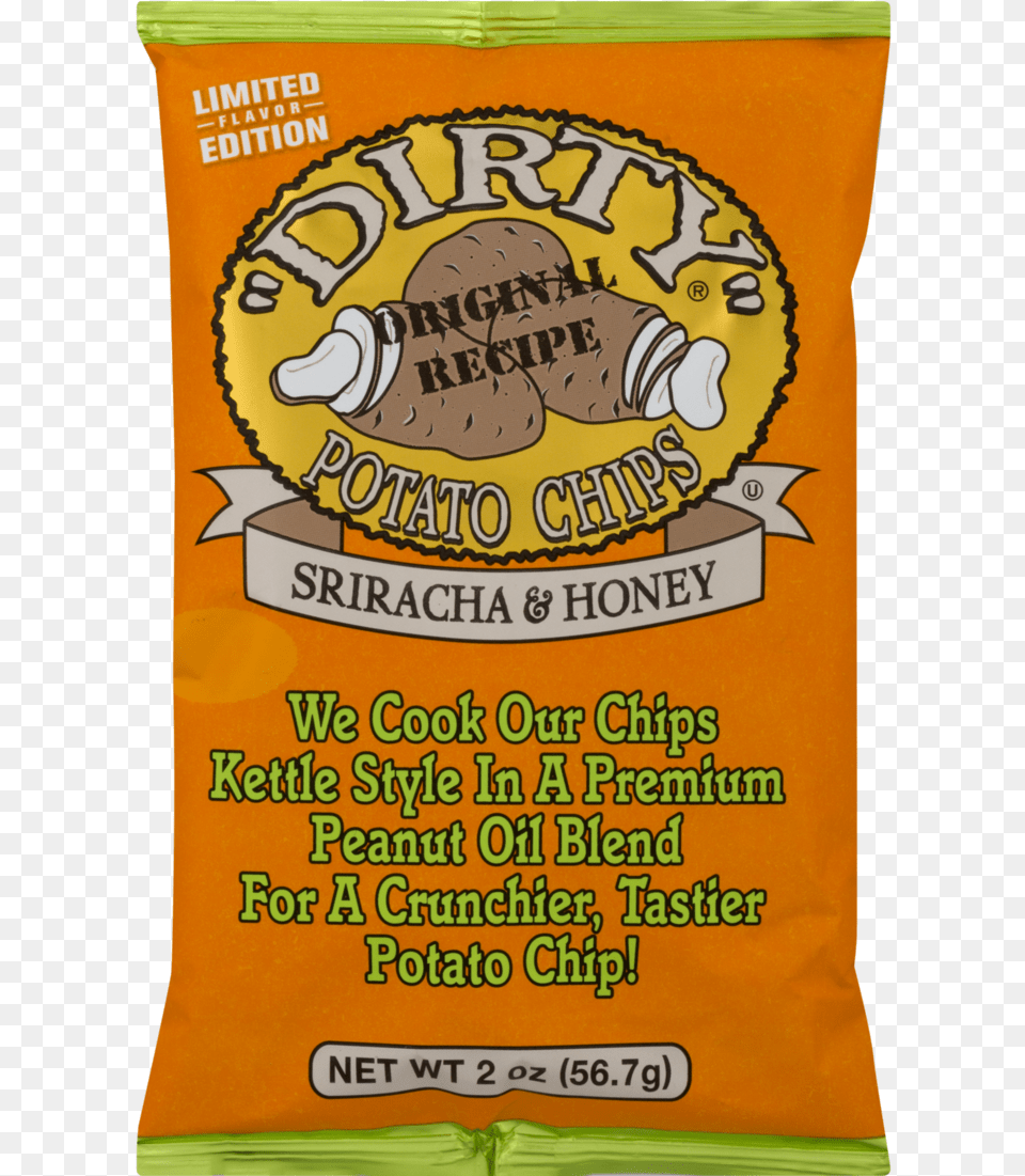 Dirty Kettle Potato Chips Sriracha Amp Honey Dirty Potato Chips, Powder, Advertisement, Poster, Food Png