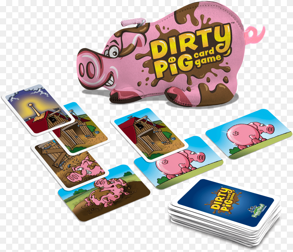 Dirty Pig U2013 North Star Games Dirty Pig Game, Advertisement, Poster, Baby, Person Free Png