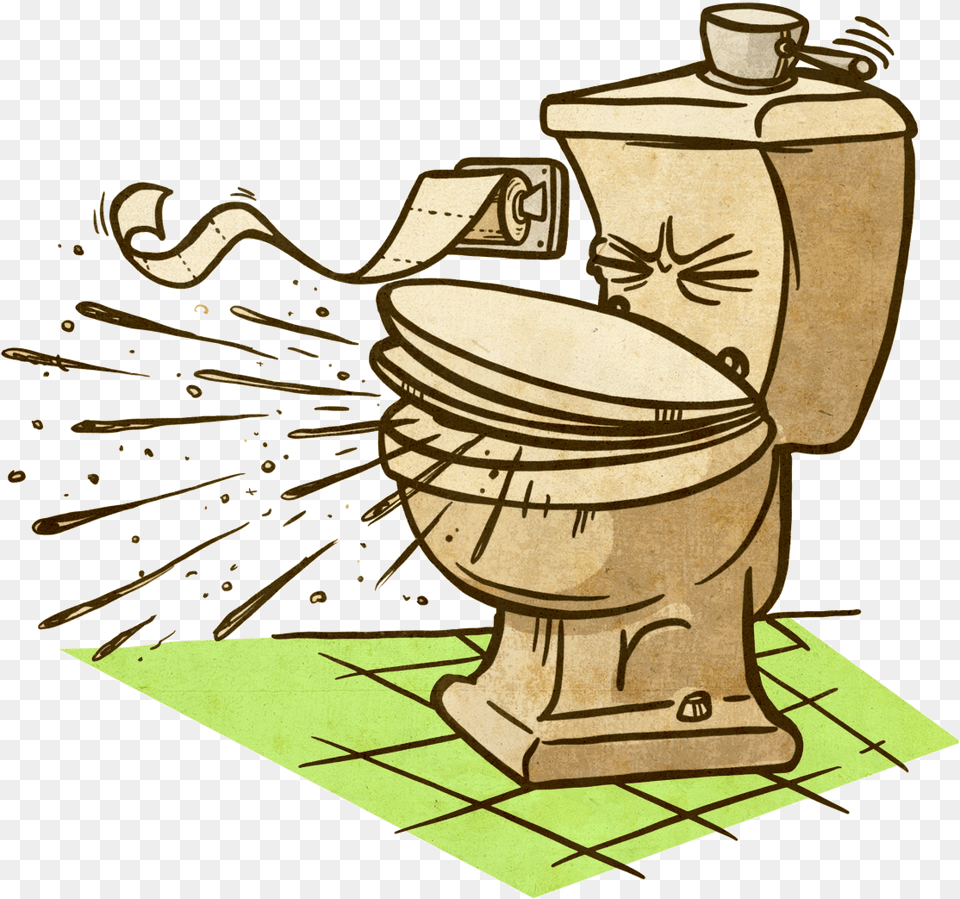 Dirty Toilet Dirty Toilet Cartoon, Bathroom, Indoors, Room Png