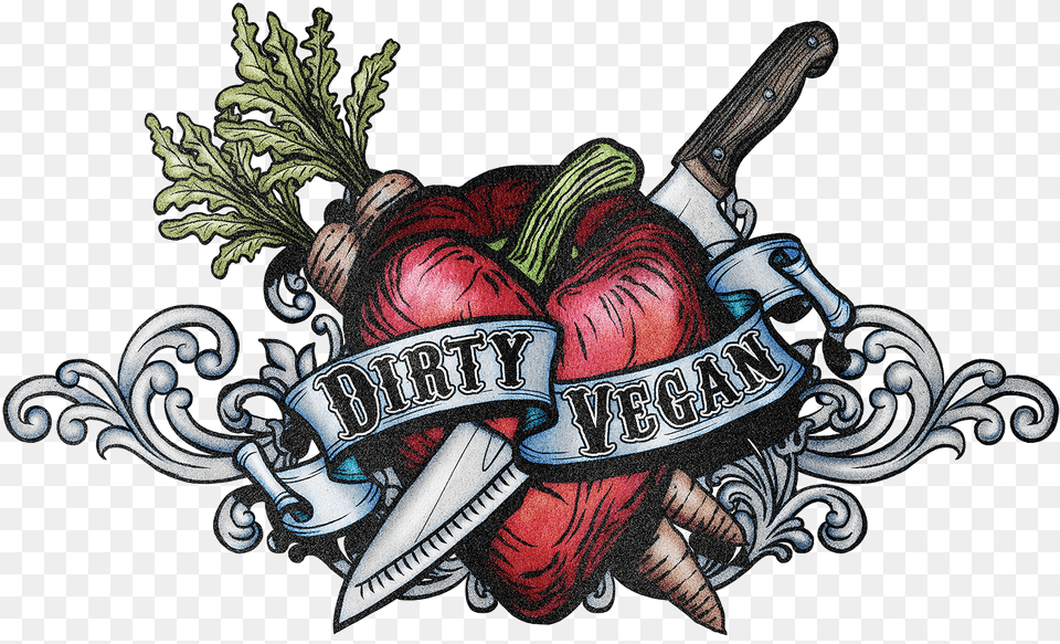 Dirty Vegan Strawberry, Art, Graphics, Person, Emblem Free Png Download
